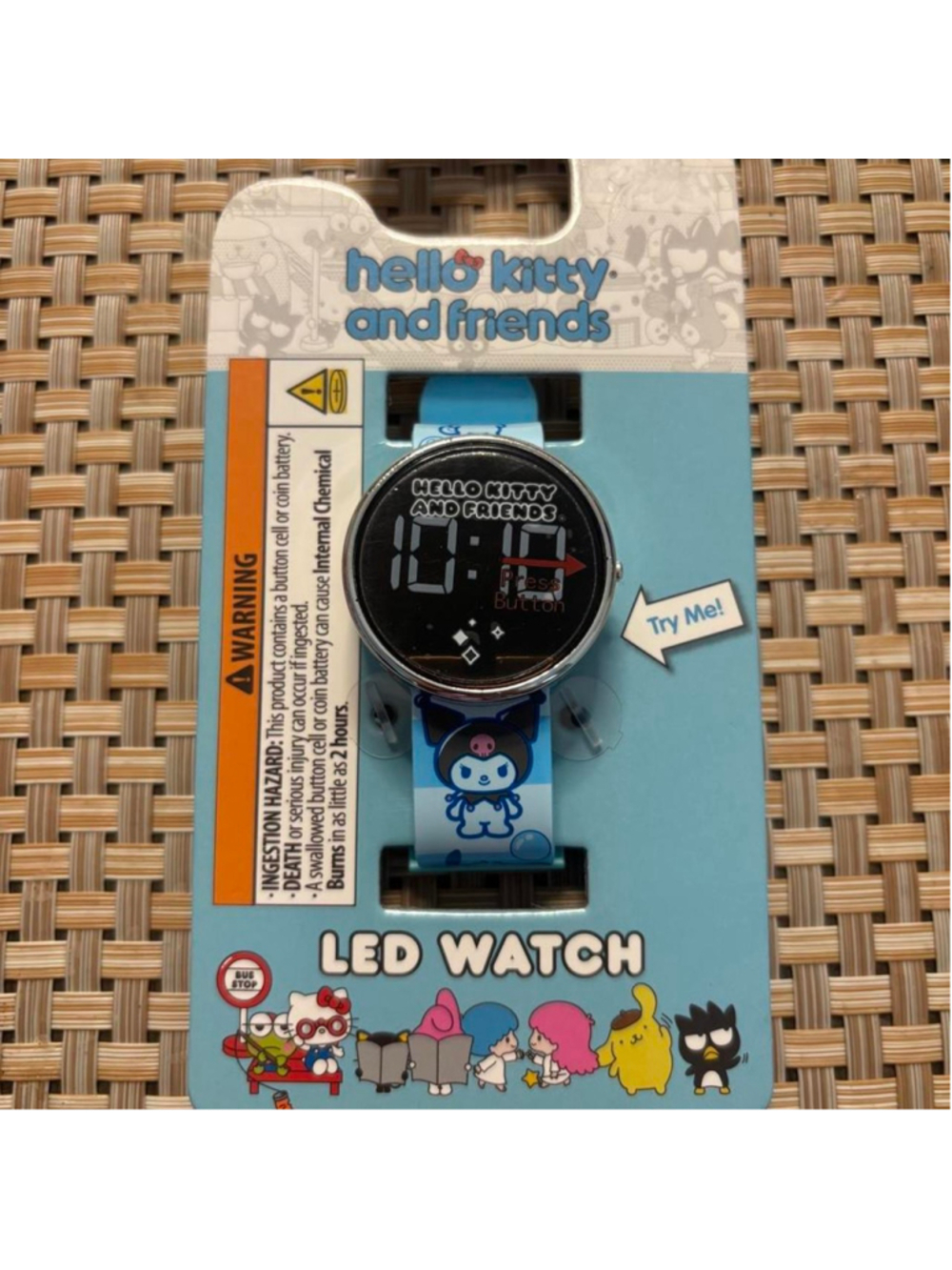 Hello Kitty and friends LED watch